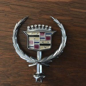 Vintage Cadillac hood ornament